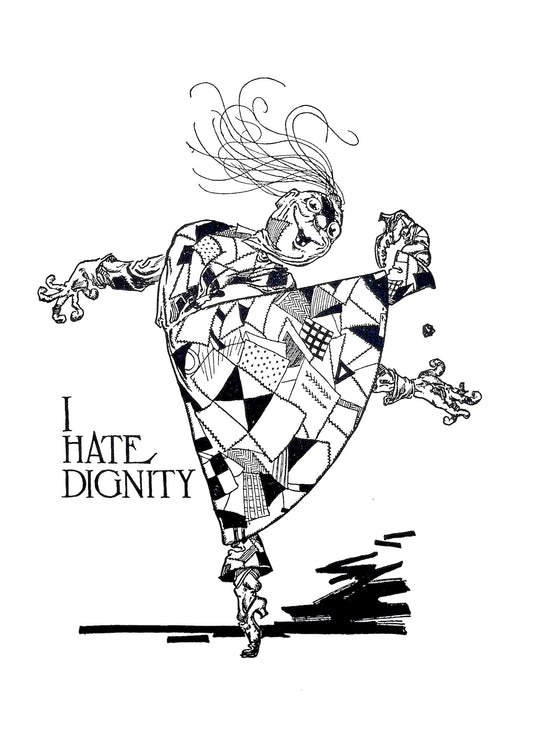 Digital Download: I Hate Dignity Colouring Sheet