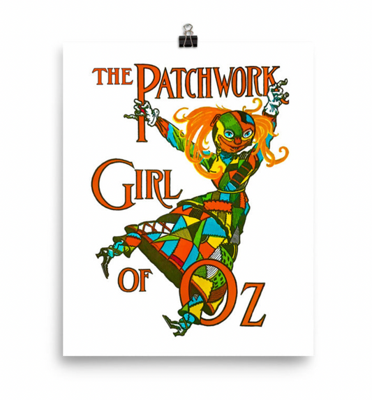 Patchwork Girl of Oz Full Colour Poster Print A3 and A4 size
