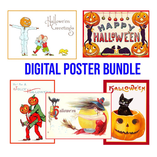 Bundle - All 5 Hallowe'en Posters.