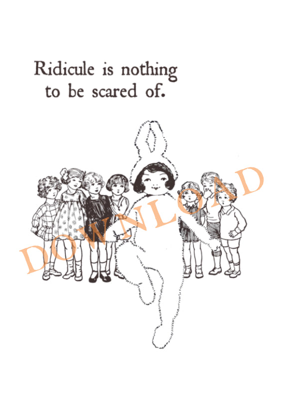 Ridicule is Nothing to be Scared Of - Digital Download