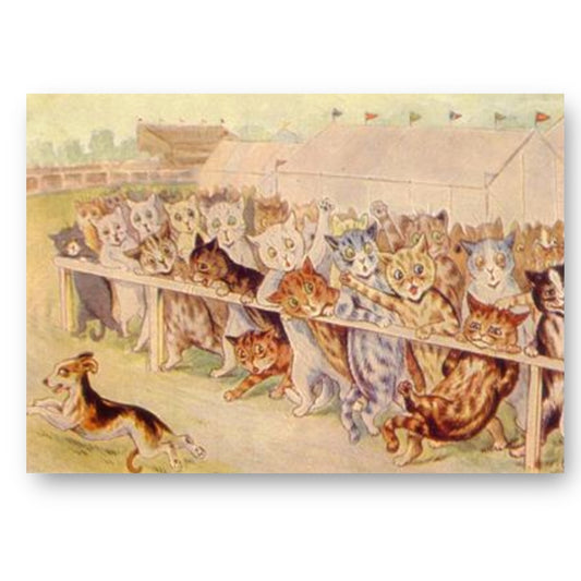 A Day at The Races by Louis Wain