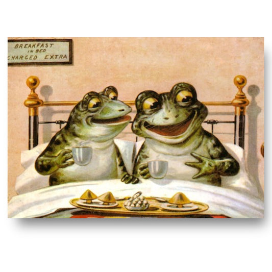 Breakfast in Bed Frogs