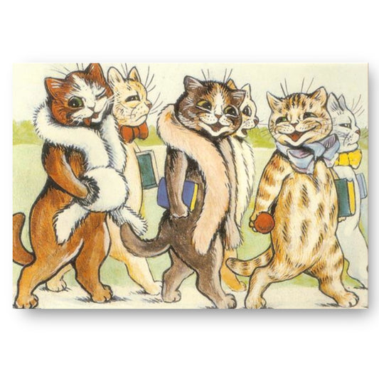 The Reading Group Outing by Louis Wain
