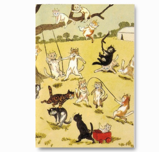 Fun and Games by Louis Wain