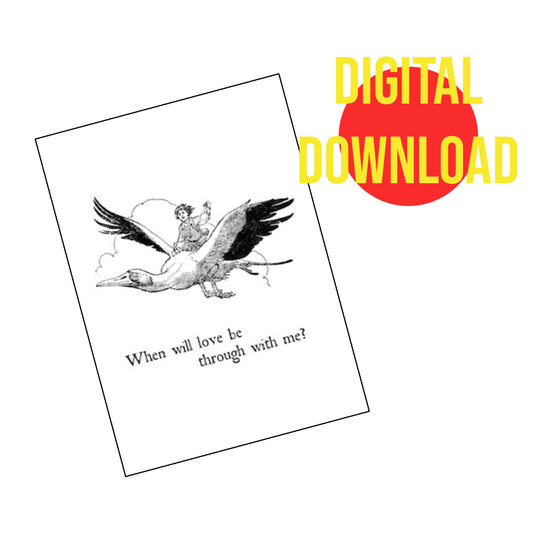 One Day I'll Fly Away - Digital Download