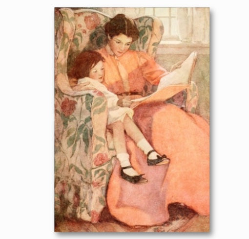 Reading with Mother by Jessie Willcox Smith