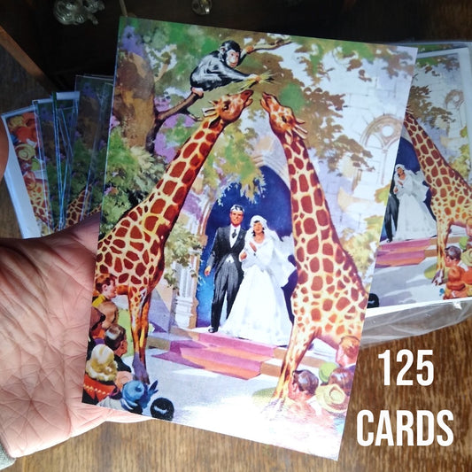 125 x Wedding Cards