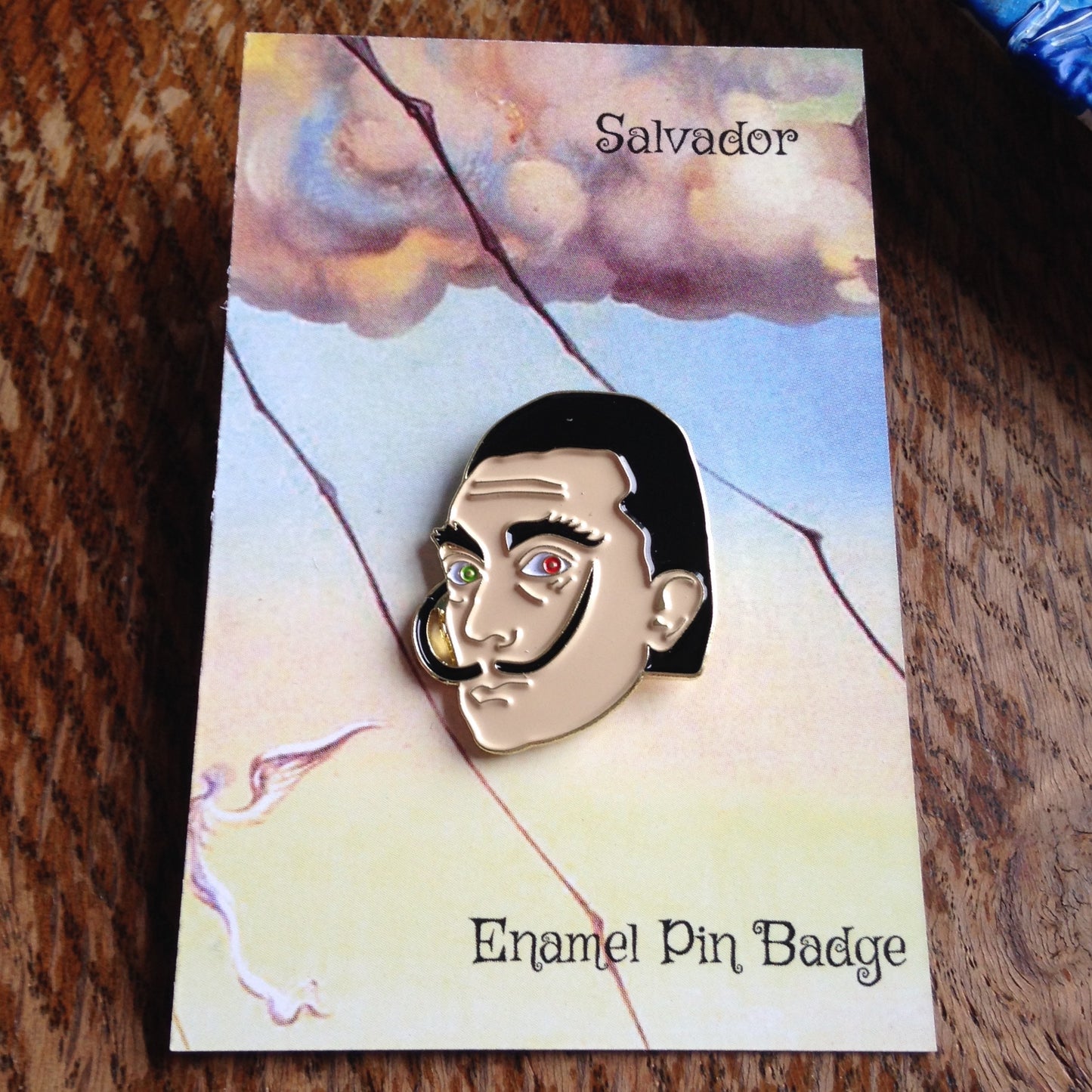 Salvador Dali Enamel Pin Badge Art History Lapel #pingame