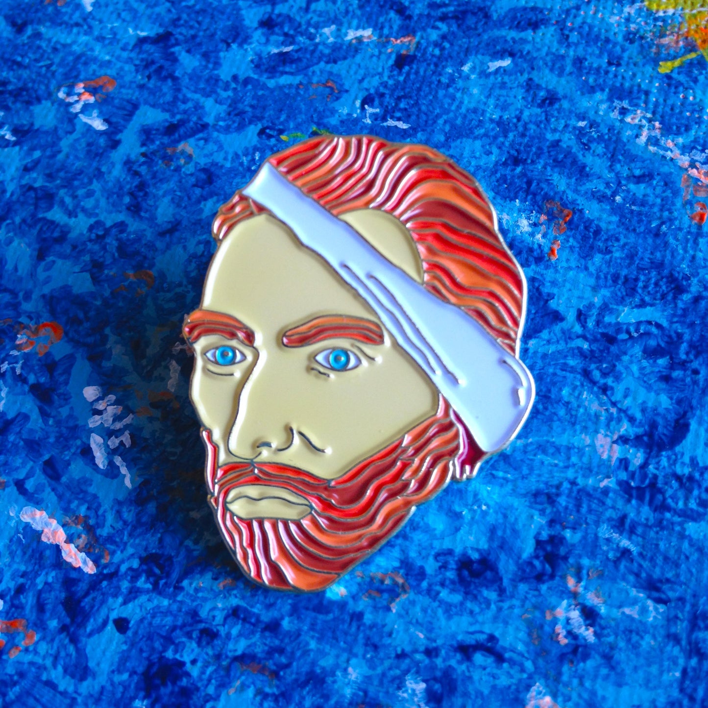Vincent Van Gogh Enamel Pin Badge Art History Lapel #pingame